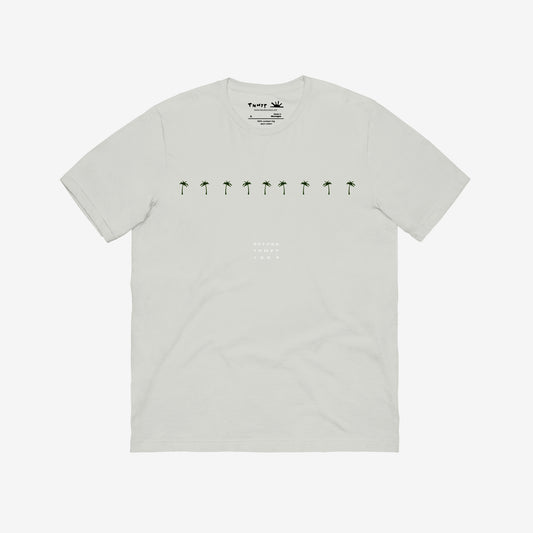 Timur Novikov “Island” 1984 white unisex T-shirt. www.timurnovikov.art