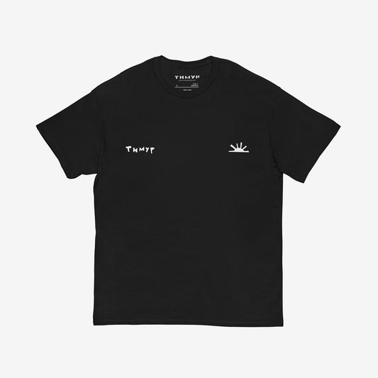 Timur Novikov Sun logo black unisex T-shirt. www.timurnovikov.art